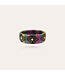 Gas Bijoux Rofia rainbow ombre bracelet