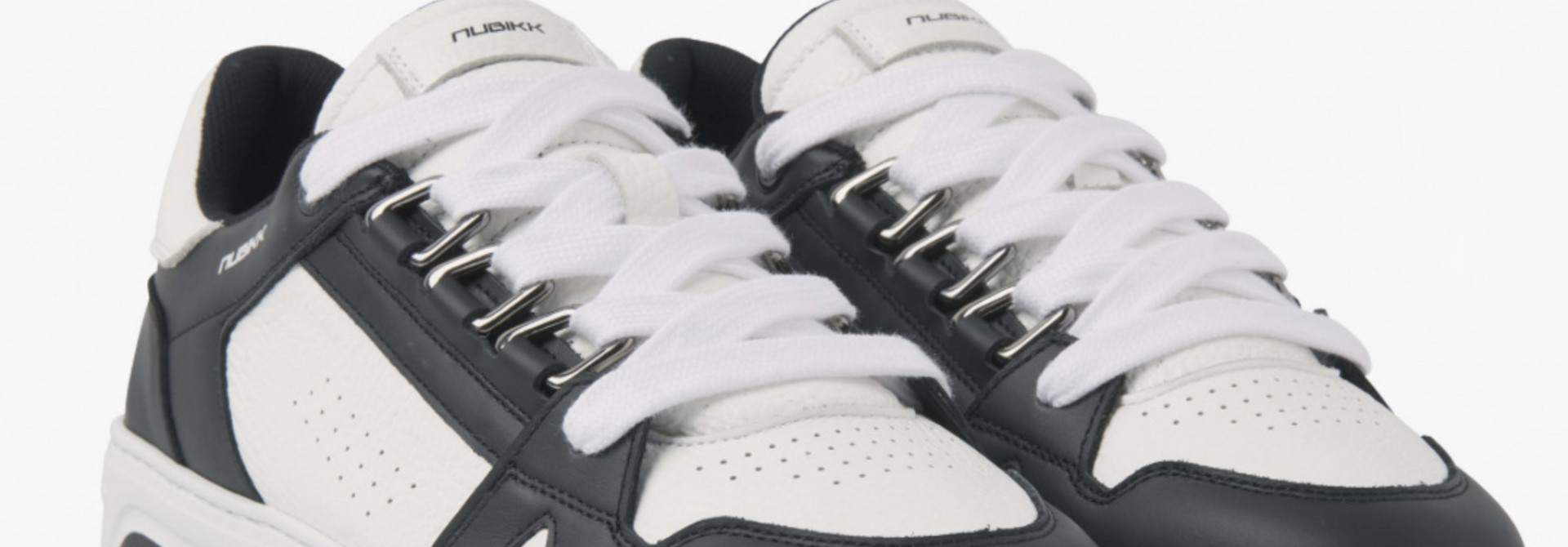 Basket Buxton black leather
