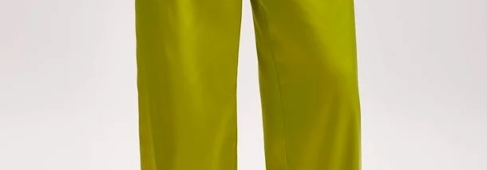 Nillia wide pants Dark citron