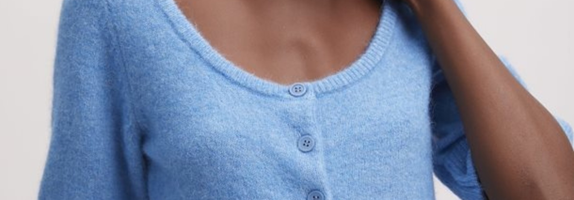 AlphaGZ U-cardigan - malibu blue