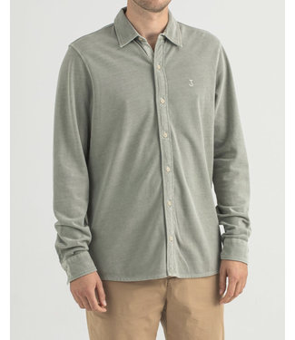 Butcher of Blue Robbins clean pique shirt - slate grey