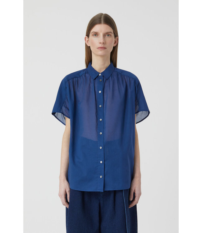 Closed Gathered shirt - indigo blue