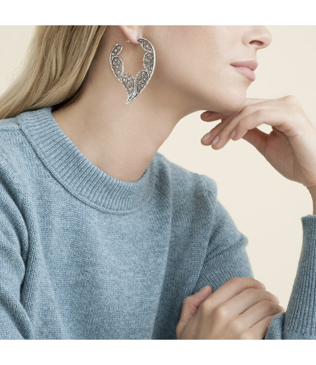 Gas Bijoux Paule earring silver