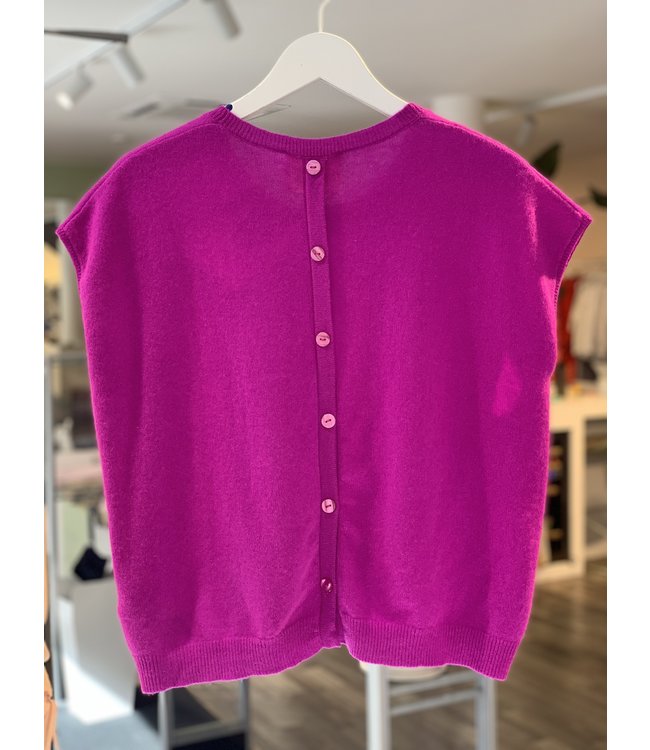 Absolut Cashmere Louise pull - violet fluo