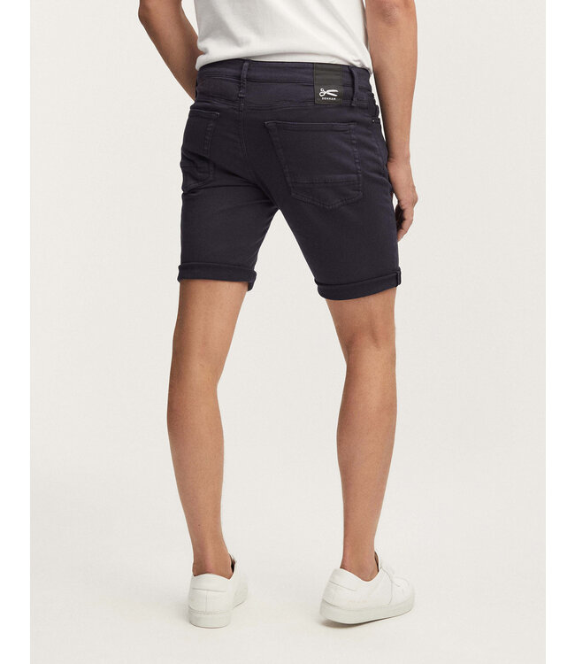Denham Razor short BLFMC  garment dyed dark sapphire