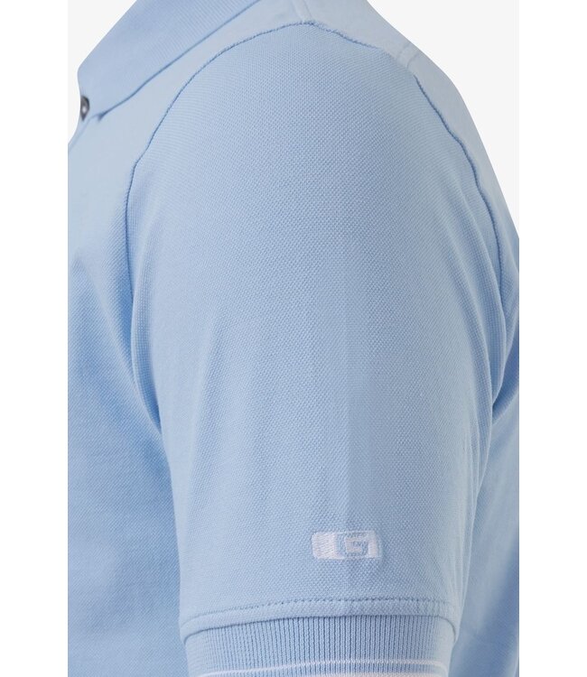 Genti Polo ss - light bue
