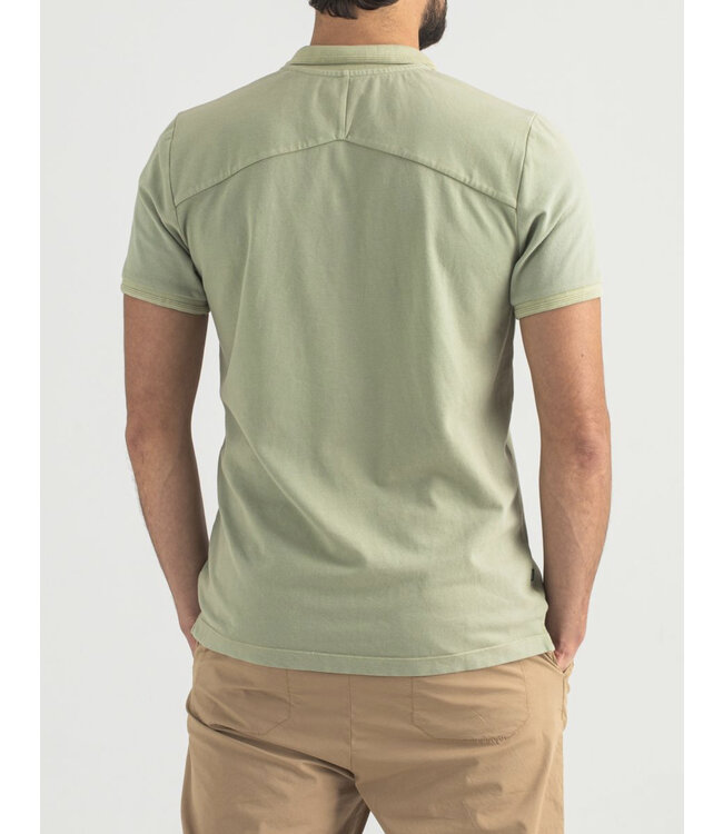 Butcher of Blue Classic comfort polo sea green