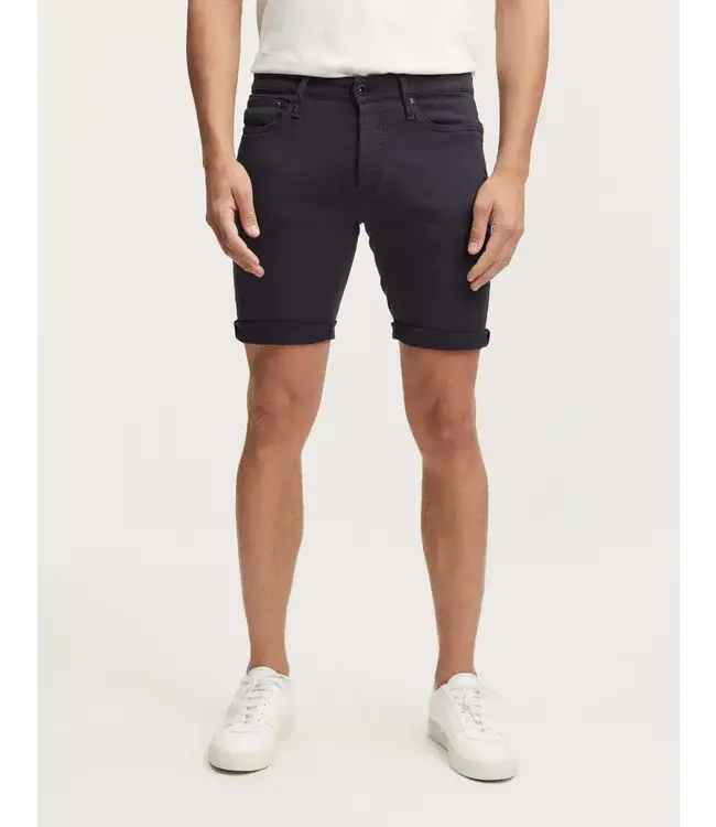 Denham Razor short BLFMC  garment dyed dark sapphire