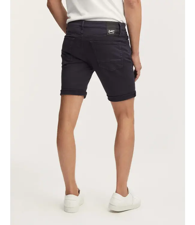 Denham Razor short BLFMC  garment dyed dark sapphire