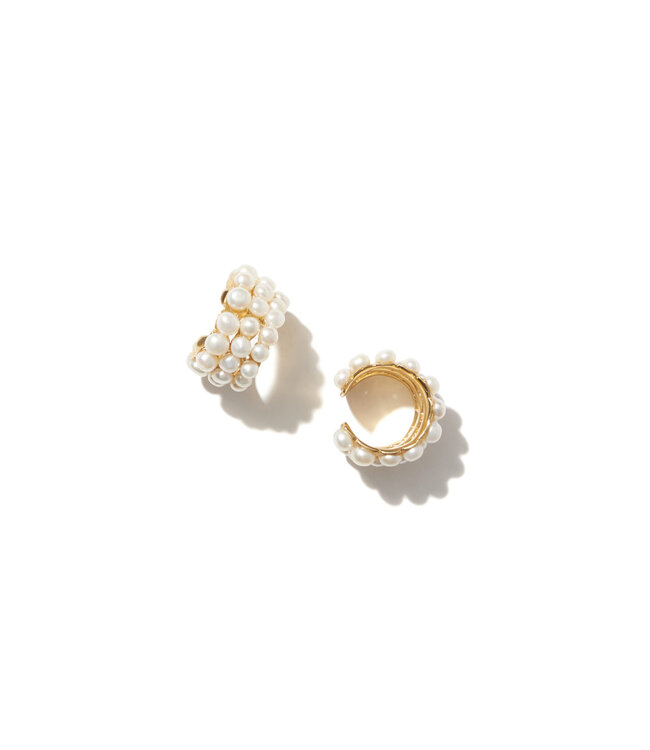 Mimi et Toi aspen pearls earcuff (per stuk)