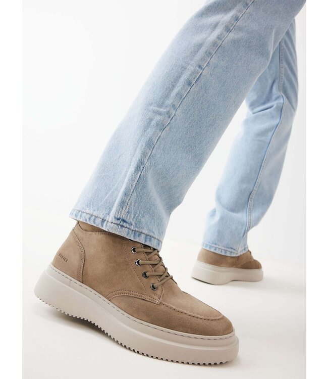 Nubikk Jonah polar fur taupe suede