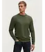 Denham Roger crew neck cmj black forest green