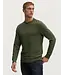 Denham Roger crew neck cmj black forest green