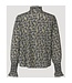 Notes du Nord Ivory paisley silk shirt