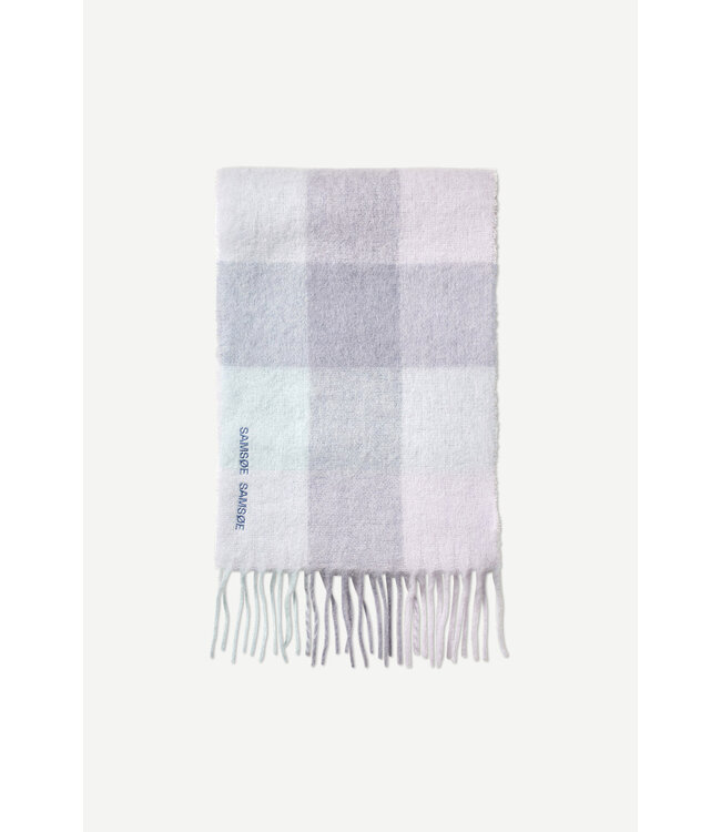 Samsøe Samsøe Alex scarf misty blue