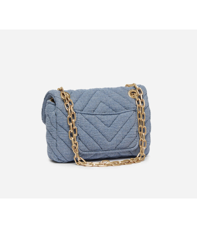 Vanessa Bruno Nano Moon chambray blue