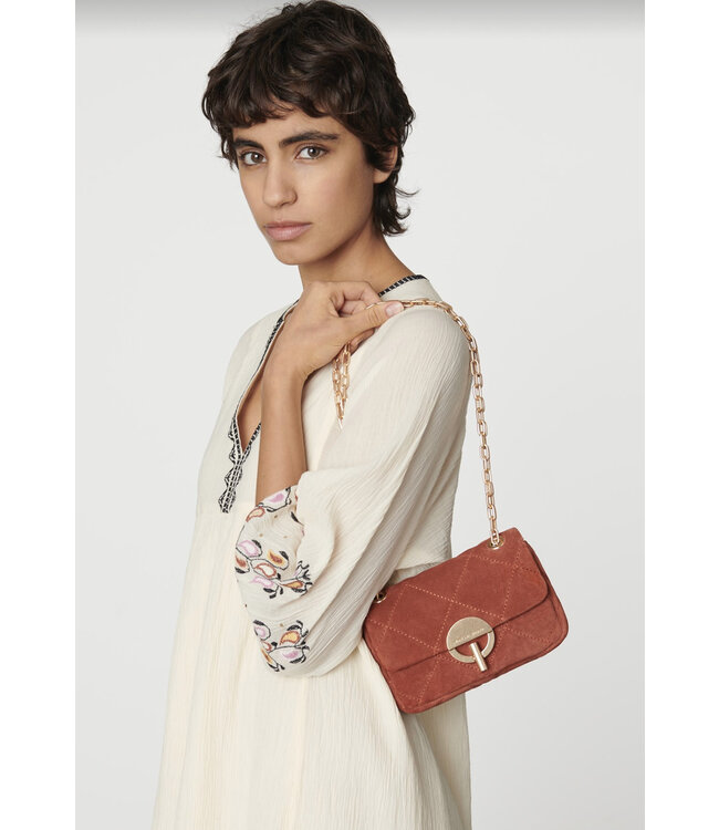 Vanessa Bruno Nano Moon chambray blue