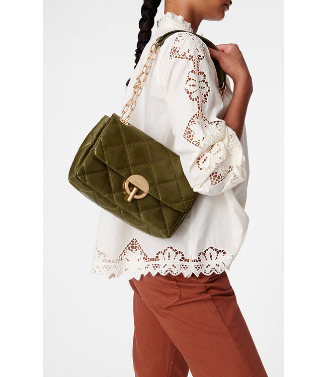 Vanessa Bruno Moon BAG cuir khaki