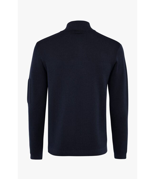 Genti Cool Dry heavy  Turtle zip 010 navy