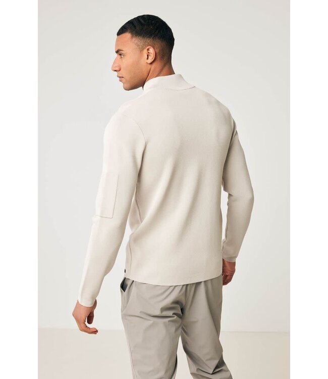 Genti Cool Dry heavy  Turtle zip 044 beige