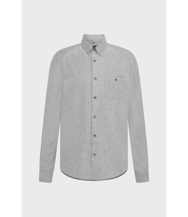 Drykorn Liet shirt grey melange 100