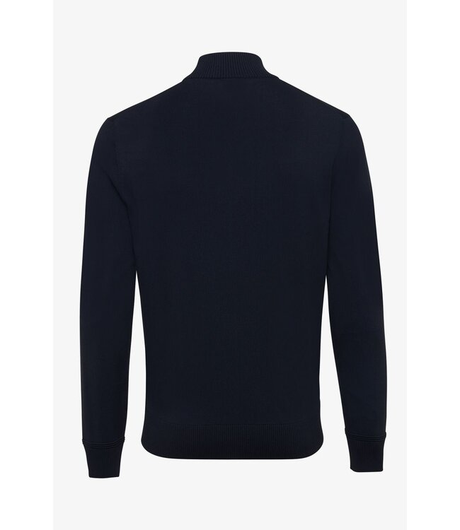 Genti turtle knit 010 navy K8098