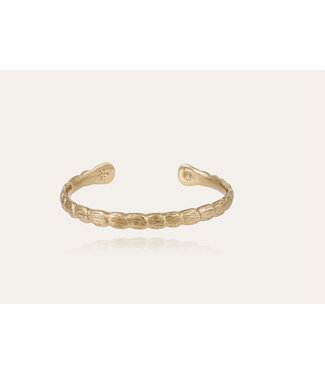 Gas Bijoux Liane serti  bracelet gold