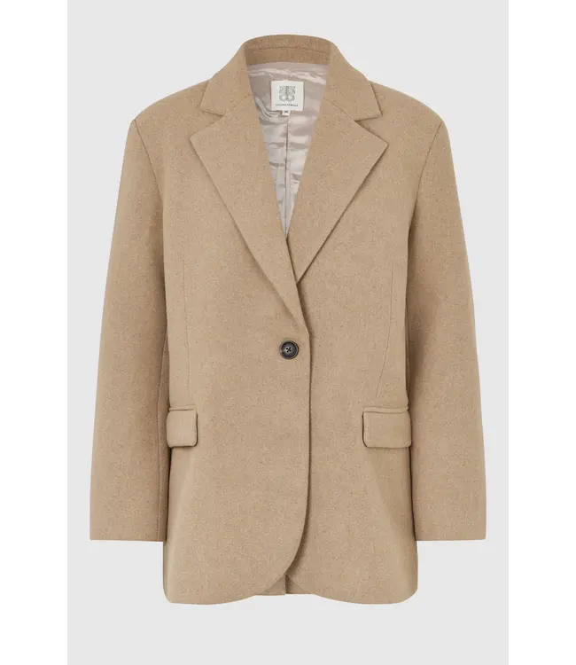 Second Female Esla blazer silver mink