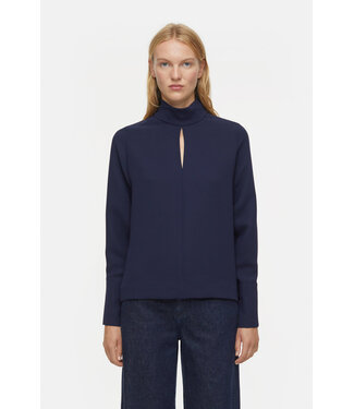 Closed Slit blouse 568 dark night