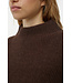 Closed Funnel neck brown