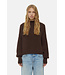 Closed Funnel neck brown