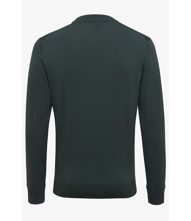 Genti Cool dry round knit longsleeve 170 green