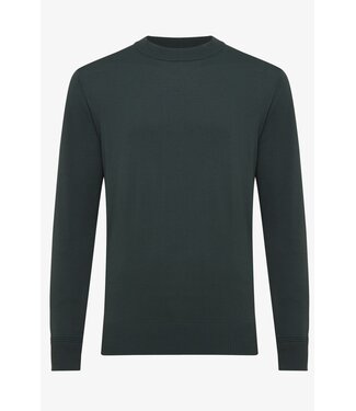 Genti Cool dry round knit longsleeve 170 green