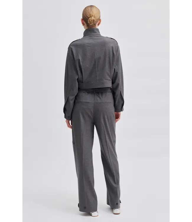 Second Female tradition trousers grey melange