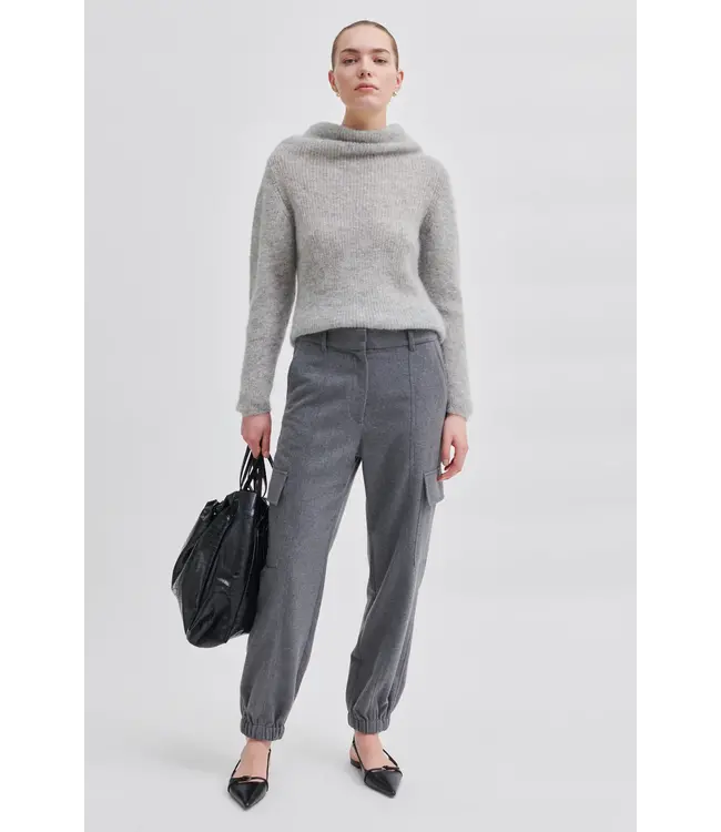 Second Female daring  trousers grey