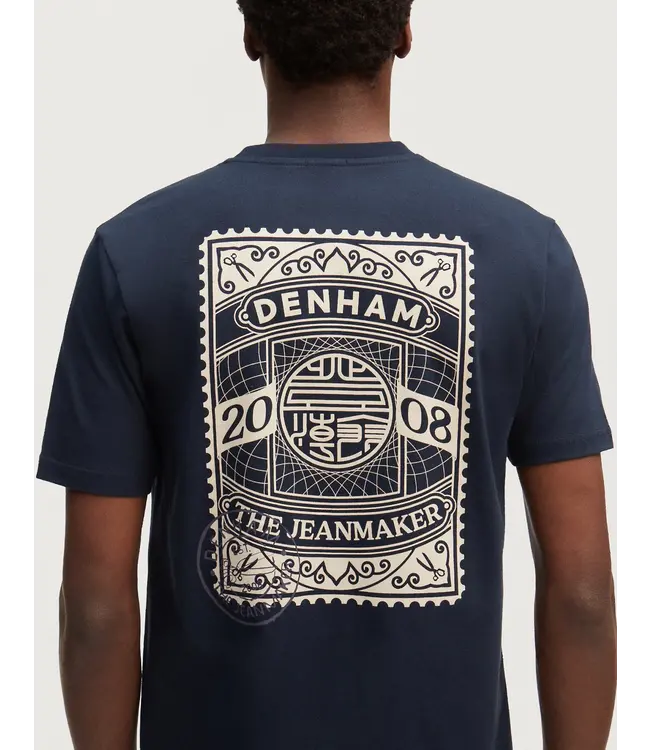 Denham Samp reg tee dark sapphire