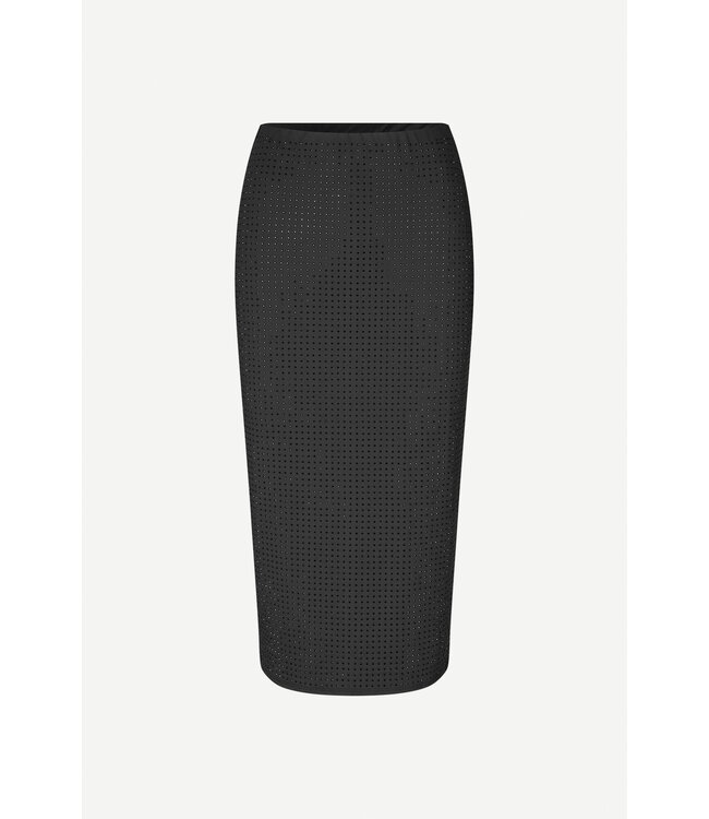 Samsøe Samsøe Chrishell skirt caviar