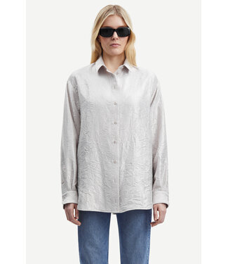 Samsøe Samsøe Alfrida shirt warm silver