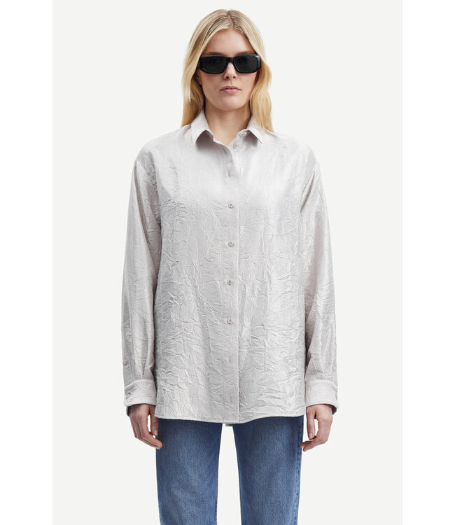 Samsøe Samsøe Alfrida shirt warm silver