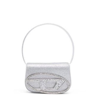 Diesel 1DR   Shoulder bag silver glitter