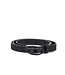 Diesel Oval D logo B-1 DR belt black glitter 15