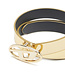 Diesel Oval D logo B-1 DR belt gold 20