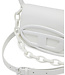 Diesel 1DR Shoulder bag rubberized leather matte white