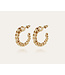 Gas Bijoux Bronxy  gold earrings