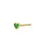 Stine A Jewelry Heart grass green petit love gold