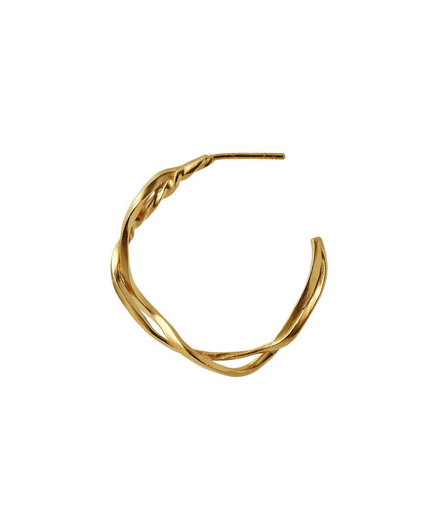 Stine A Jewelry big boucle creol gold