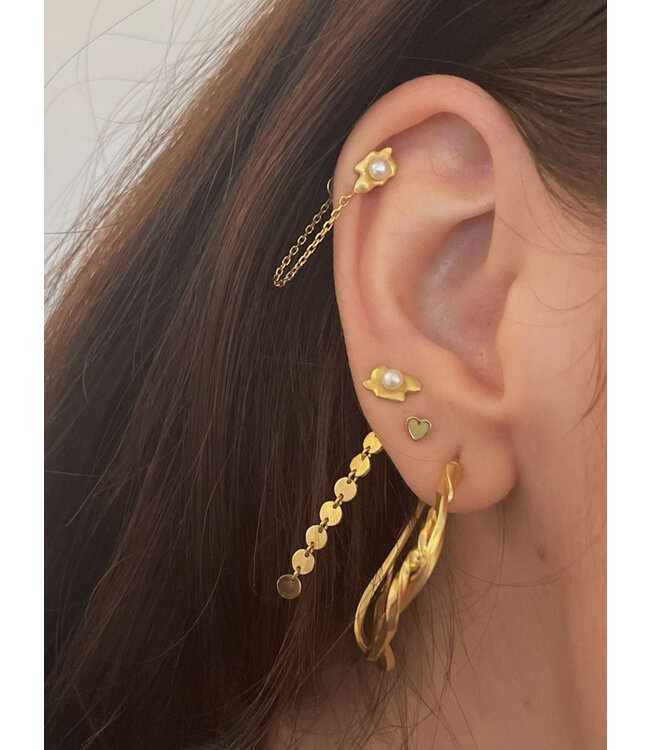 Stine A Jewelry big boucle creol gold