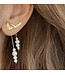 Stine A Jewelry Petit gold splash earring ladylike