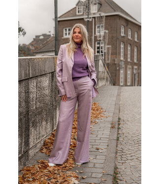 MSGM pantalone lilac