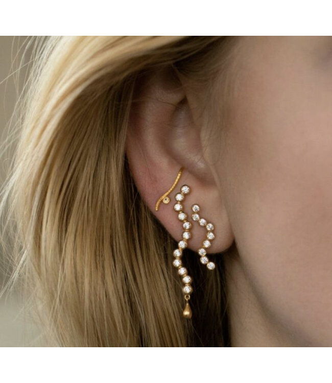 Stine A Jewelry Midnight sparkle earring piece right